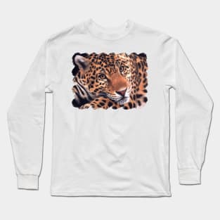 Jaguar Painting Long Sleeve T-Shirt